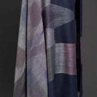 Ikat Pashmina Shawl in Navy