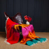 Festival Mohair Blanket Caribbean