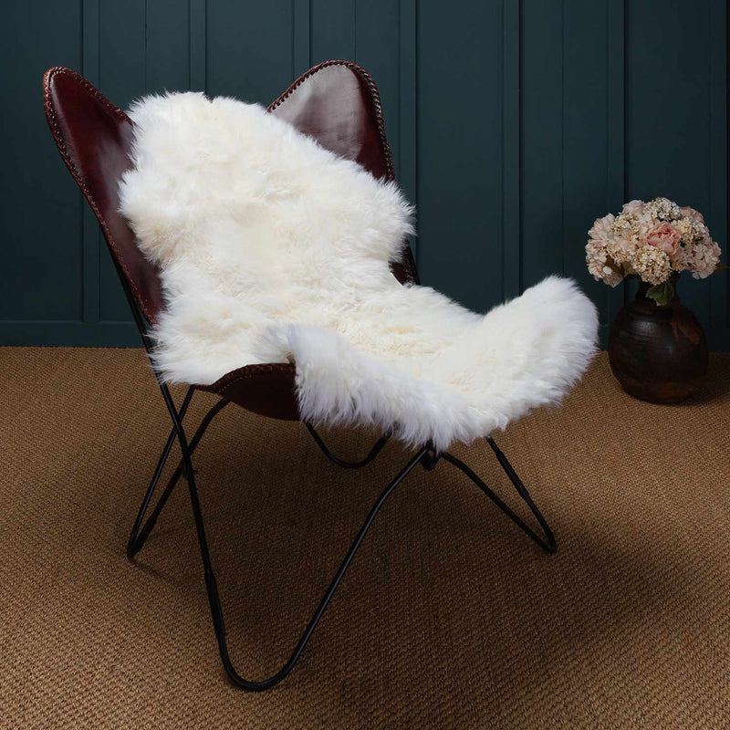 Large White Merino Sheepskin