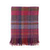 English Country Woollen Throw Bramble