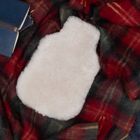 Sheepskin Hot Water Bottle Oyster