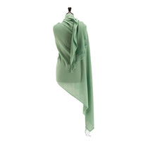 Luxury Pashmina Shawl Sage