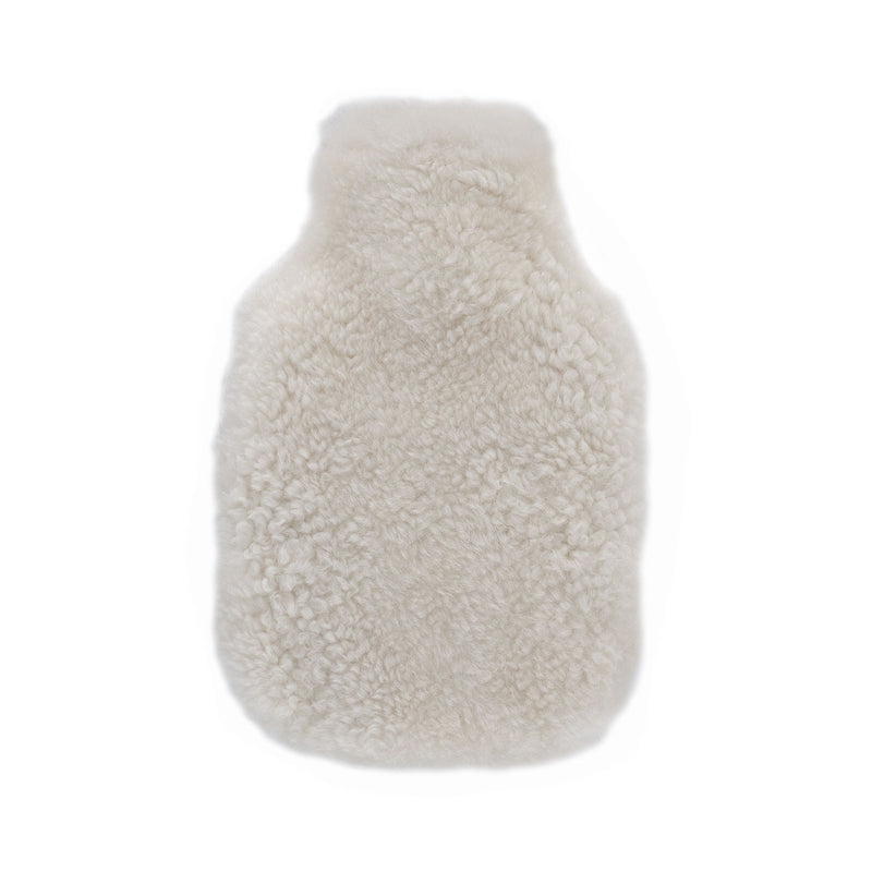 Curly White Sheepskin Hot Water Bottle