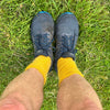 Calf length mohair trekking socks hardwearing & soft 8 vibrant colours 3 sizes made in England top-quality & amazing comfort