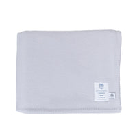 British-made Merino wool blankets medium weight warm whip stitch border edging in 3 colours From The Wool Company