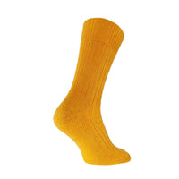 Calf length mohair trekking socks hardwearing & soft 8 vibrant colours 3 sizes made in England top-quality & amazing comfort