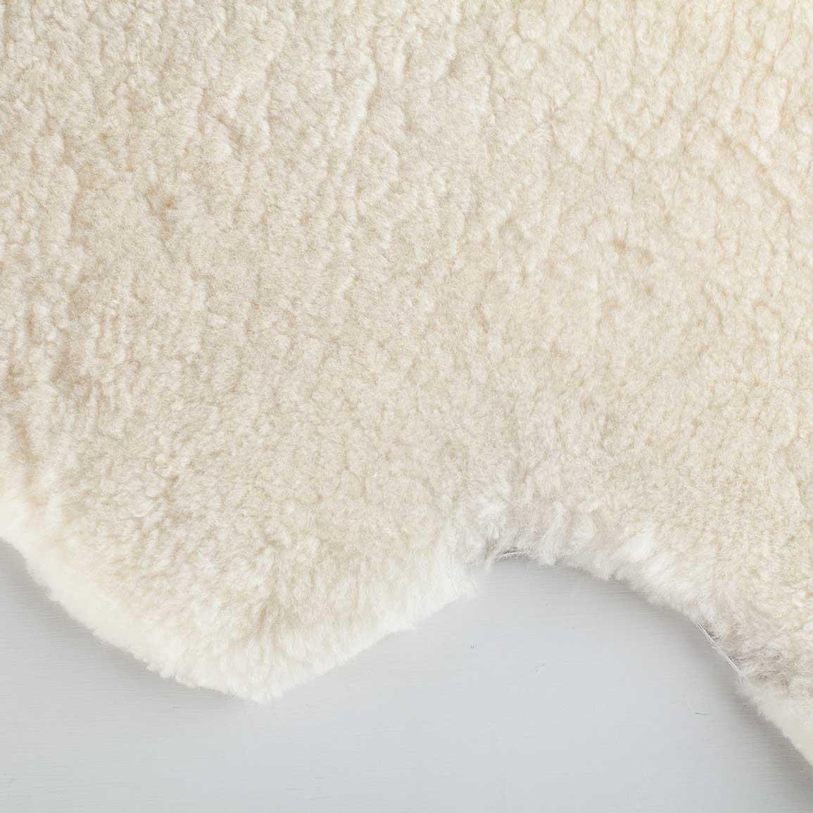 Extra Large Sheepskin Throw White The Wool Company