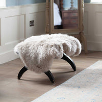 Dark cream honey coloured sheepskin. Soft and silky, thick and dense - the same colour as set honey, Quality real sheepskin