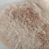 Dark cream honey coloured sheepskin. Soft and silky, thick and dense - the same colour as set honey, Quality real sheepskin