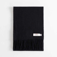 Lambswool Scarf Black -  - CLOTHING  from The Wool Company