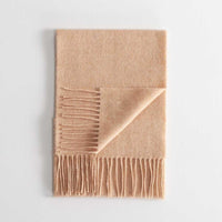 Lambswool Scarf Camel -  - CLOTHING  from The Wool Company