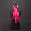 Lambswool Scarf Dark Pink -  - CLOTHING  from The Wool Company