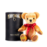 London Gold Teddy Bear by Merrythought -  - BABY  from The Wool Company