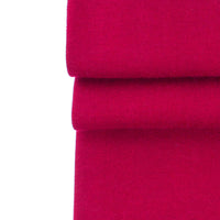 Genuine 100% cashmere pashmina in rich red with a tasselled fringe edge super-soft lightweight & warm finest-quality