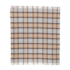 100% pure new wool British-made throw in McKellar tartan top-quality, warm and cosy classic & practical with neutral tones 