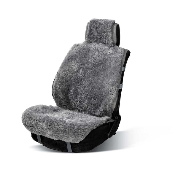 Sheepskin Car Seat Cover Graphite