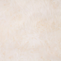 Extremely soft, luxurious, & beautiful to touch ivory white baby sheepskin, carefully selected for a naturally short fleece 