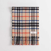 Tartan Lambswool Scarf Thomson Camel Modern -  - CLOTHING  from The Wool Company