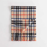 Tartan Lambswool Scarf Thomson Camel Modern -  - CLOTHING  from The Wool Company